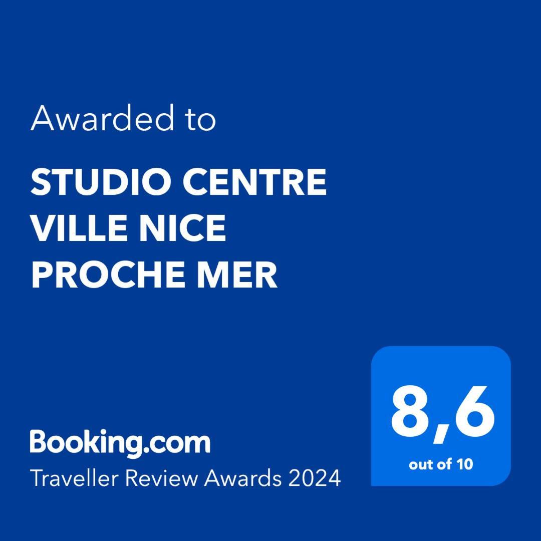 Studio Centre Ville Nice Proche Mer Eksteriør billede